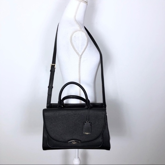 Kate Spade Leather Top Handle Or Crossbody Bag - Picture 1 of 8